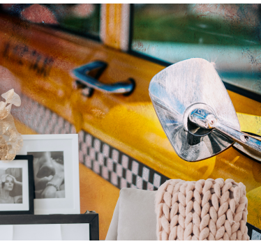 Fotobehang new york iconische gele taxi - TenStickers