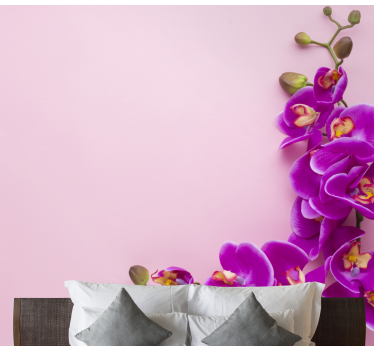 Fotobehang orchideeën bloemstuk - TenStickers