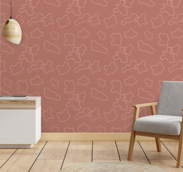 Fotobehang patronen natuurlijke vorm arrangement - TenStickers