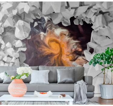 Fotobehang ruimte cosmicaal zwervende energie - TenStickers