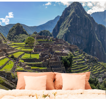 Fotobehang stad machu picchu erfgoed - TenStickers