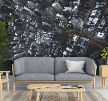 Fotobehang stad stadsgezicht urban viewpoint - TenStickers