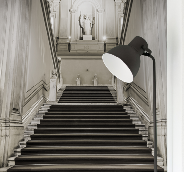 Fotobehang stad traparchitectuur - TenStickers
