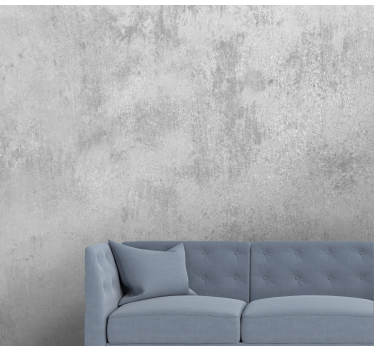 Fotobehang stenen muur Basic lichtgrijs beton - TenStickers