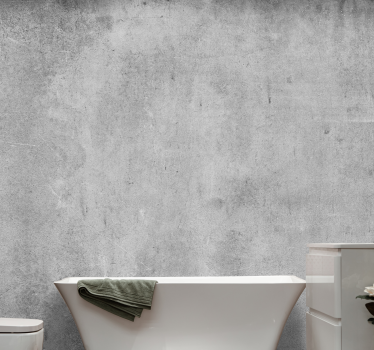 Getextureerd betonoppervlak foto behang stenen - TenStickers