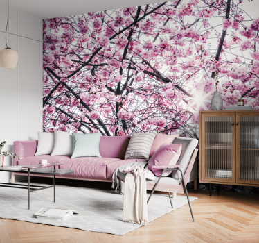 Kersenbloesem Fotobehang boom - TenStickers