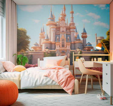 Koninklijk kasteel film fotobehang - TenStickers