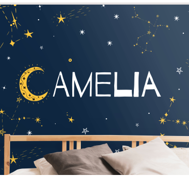 Kosmische sterrennacht fotobehang ruimte - TenStickers
