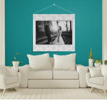 Romantisch koppelmoment foto behang liefde - TenStickers