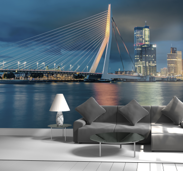 Rotterdam skyline fotobehang behang - TenStickers