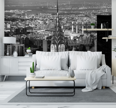 Stedelijk landschap chic fotobehang New York - TenStickers