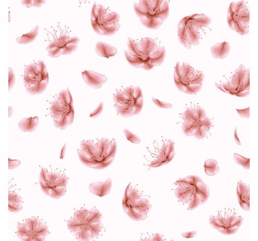 Moderne onderzetters bloemenbloesempatroon - TenStickers