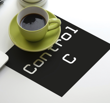 Onderzetters Controle c  - TenStickers