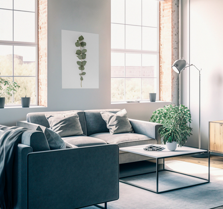 Eucalyptusbladeren bomen poster - TenStickers