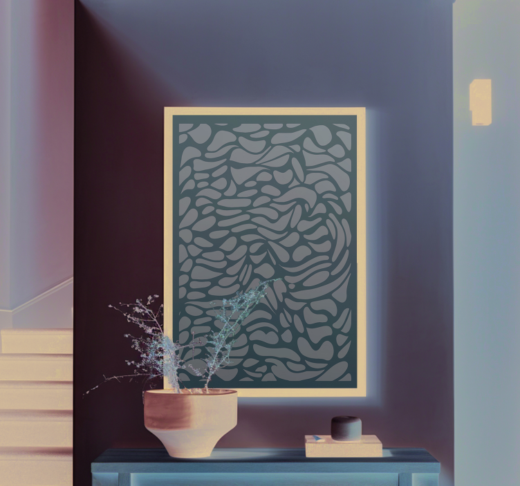 Natuurlijke afdruk scandinavische poster - TenStickers