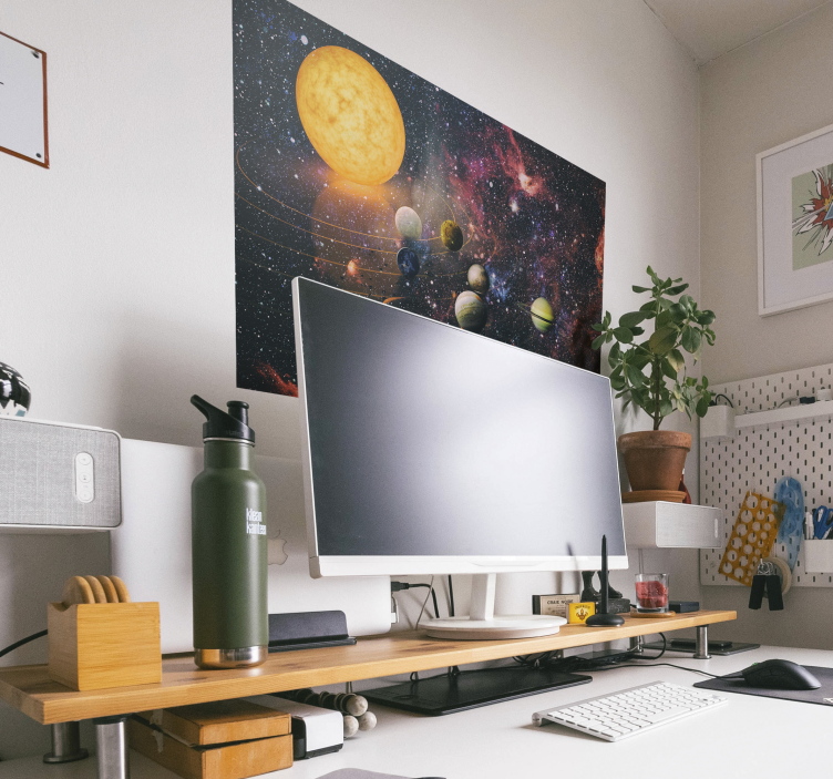 Poster van het zonnestelsel - TenStickers