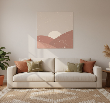 Poster woonkamer muurdecoratie zonsopgang - TenStickers