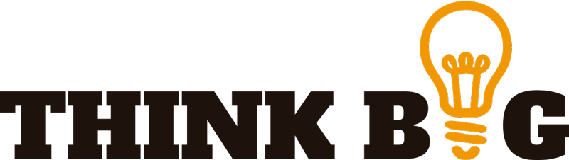 Poster kantoor denk groot - TenStickers