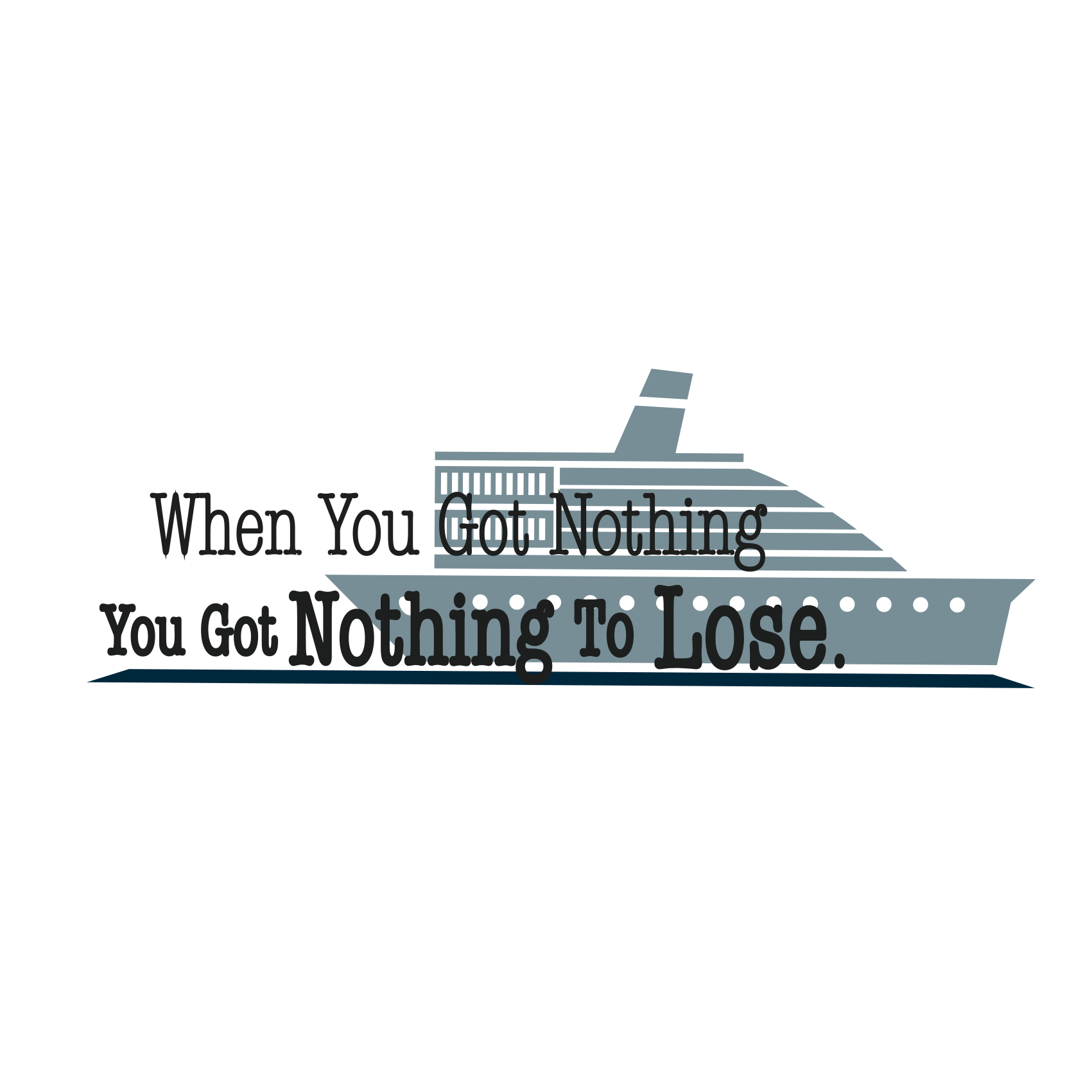 Poster woonkamer titanic film inspirerende quote - TenStickers