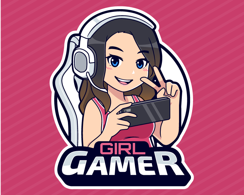 Videogameposter voor girl gamers - TenStickers