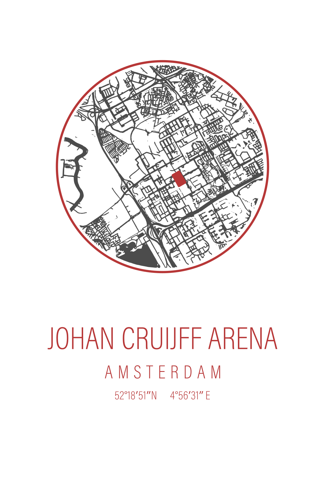 Poster sport amsterdam arena - TenStickers