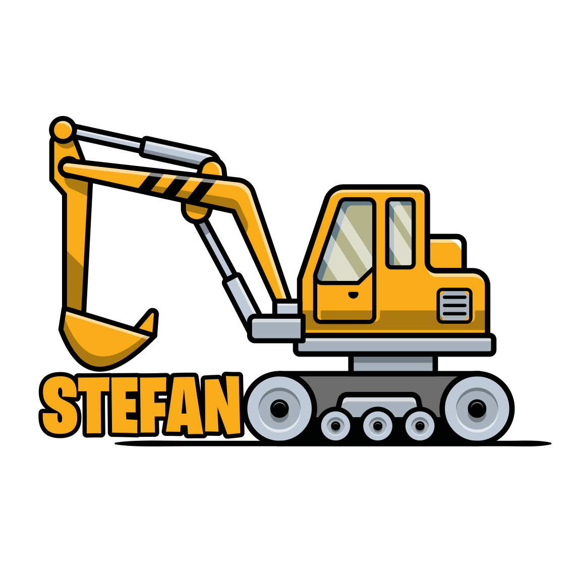 Aanpasbare poster graafmachine ontwerp - TenStickers