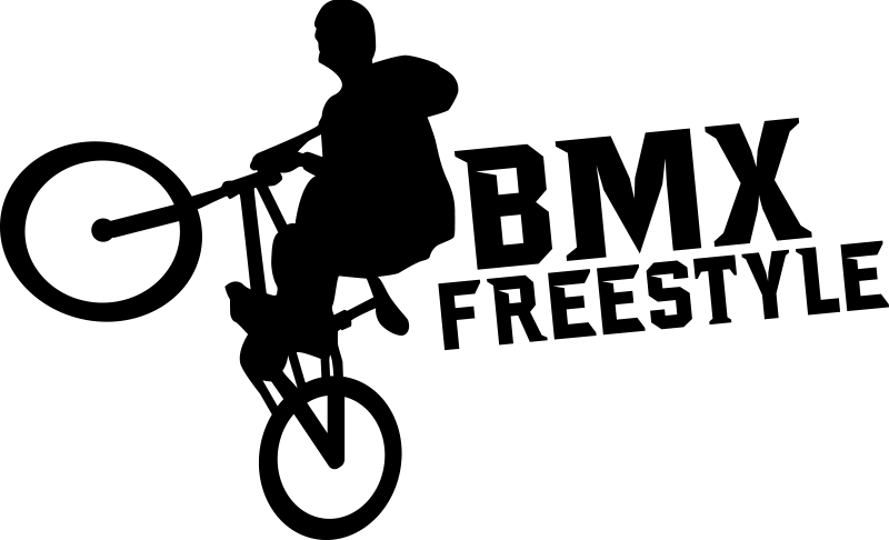 Poster fiets bmx freestyle - TenStickers