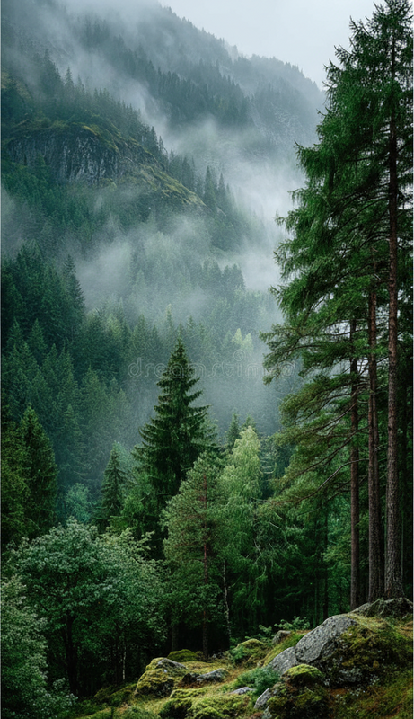 Bomen poster de melancholische keuze - TenStickers