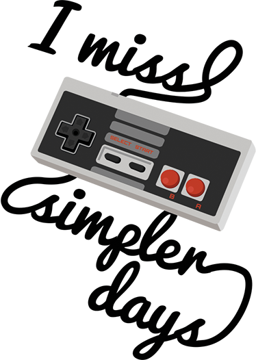 Poster vintage frikante stickers simpelere dagen - TenStickers