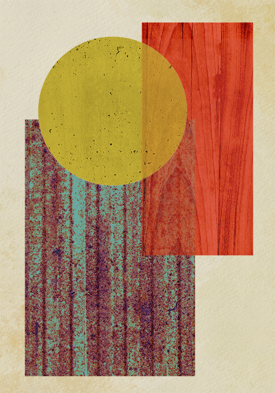 Kunstposter bauhaus geometrie poster - TenStickers