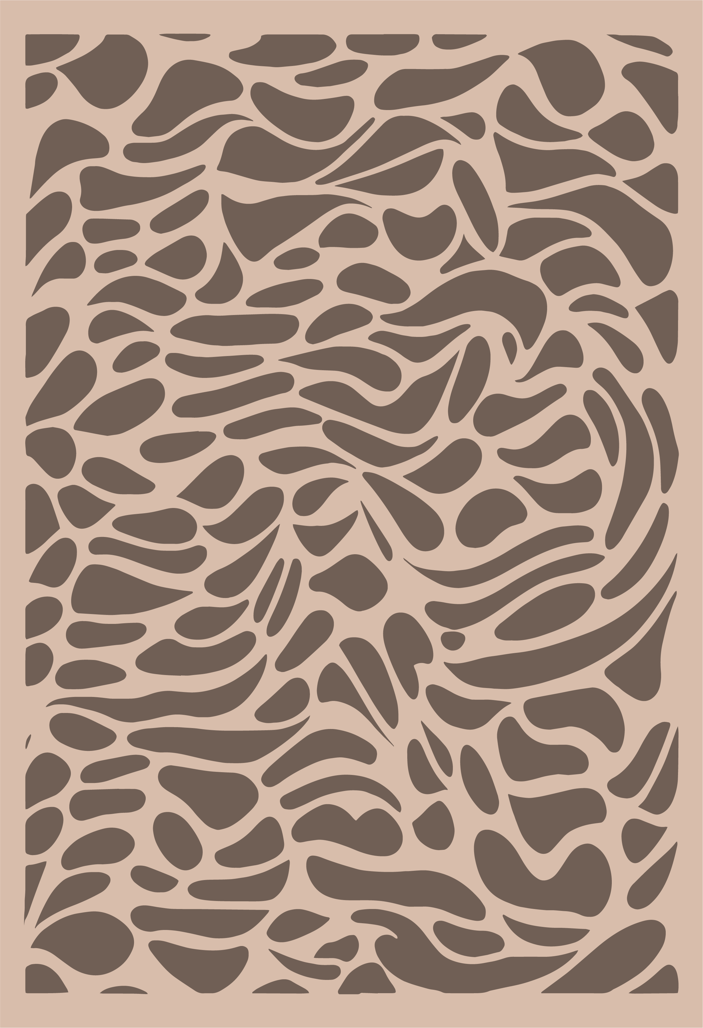 Kunstposter natuurlijke print - TenStickers