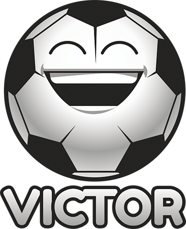 Voetbal poster gepersonaliseerd vinyl - TenStickers