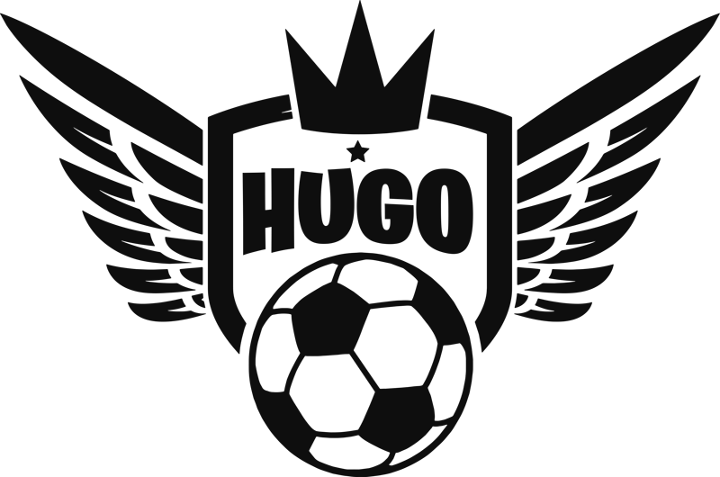 Voetbal poster kinderkamer koning van de voetbal - TenStickers