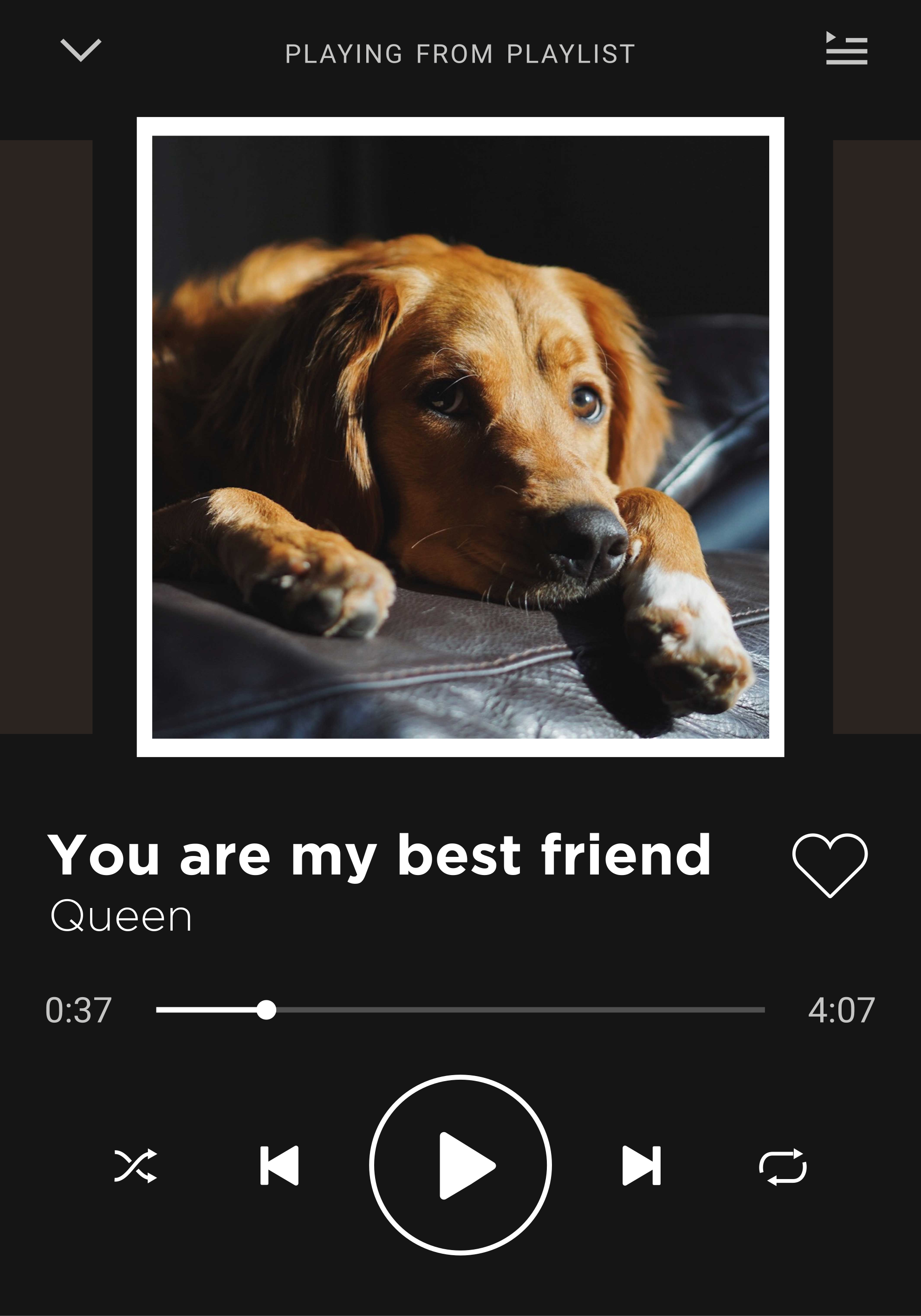 Aanpasbare poster muziekspeler - TenStickers