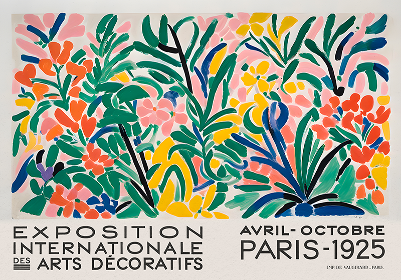 Naturalistische tentoonstelling kunstposter - TenStickers