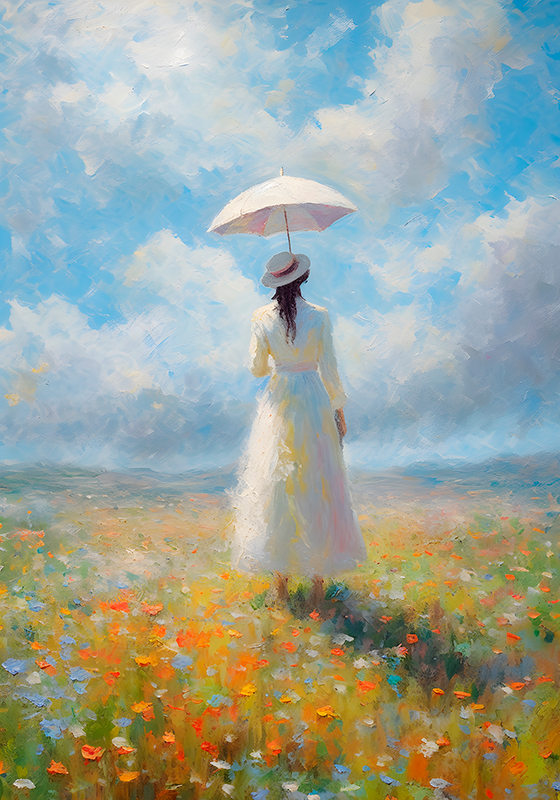 Printemps-impressionisme kunstposter - TenStickers