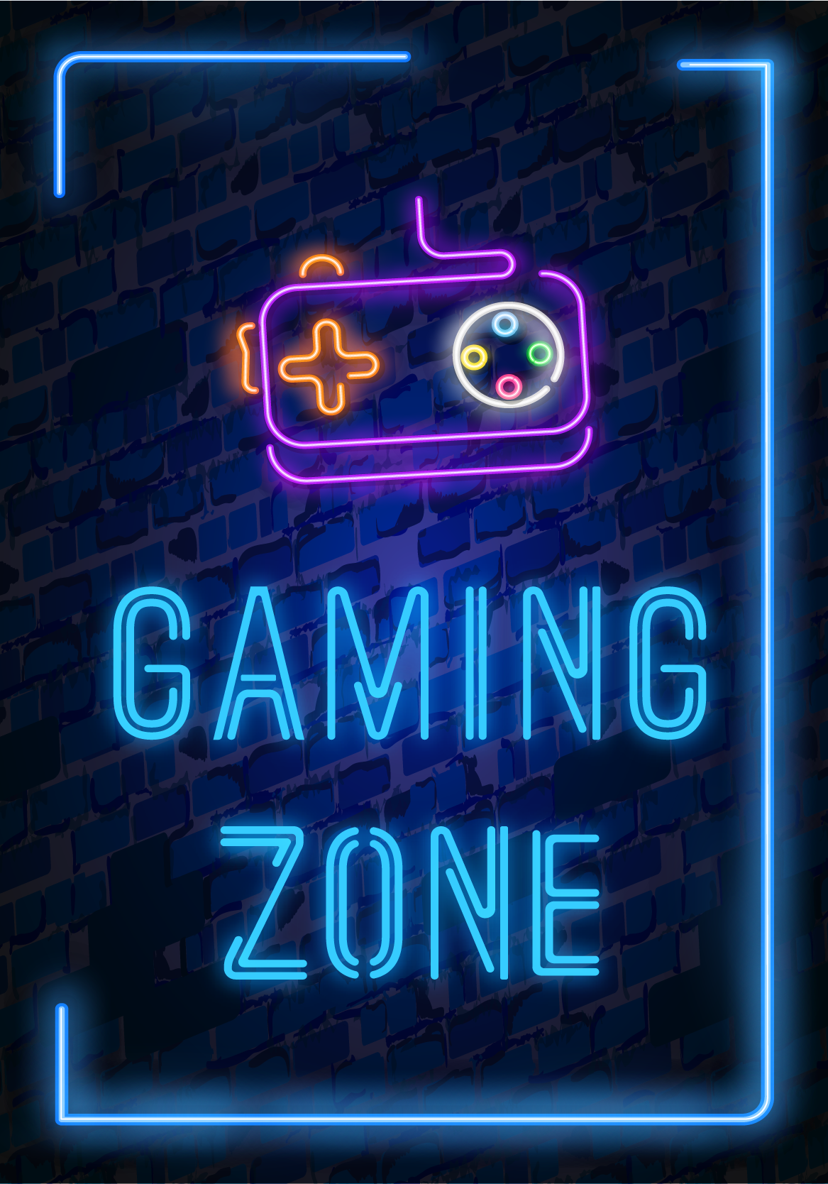 gaming zone videogameposter - TenStickers