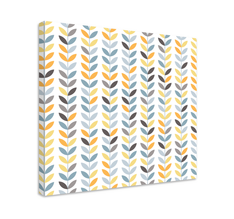 Veelkleurig Scandinavische canvas schilderij  - TenStickers