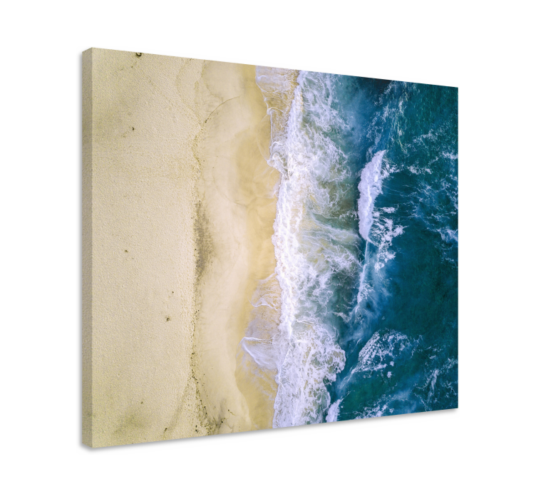 Canvas schilderij marine oceaan golf sereniteit - TenStickers