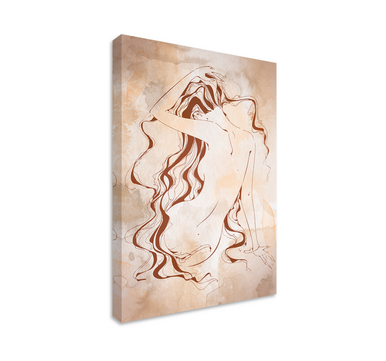 Canvas schilderij badkamer modern - TenStickers