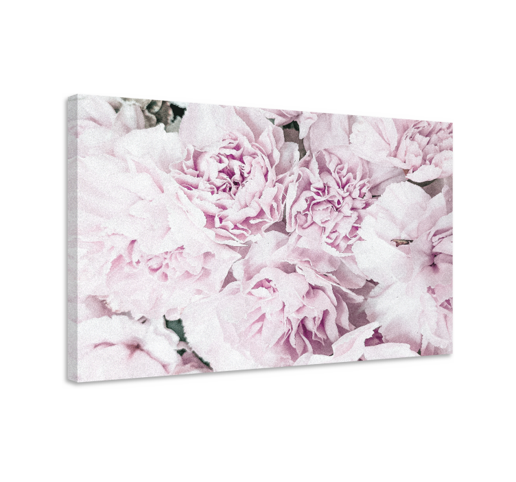 Delicate roze bloesems Canvas schilderij bloemen en planten - TenStickers