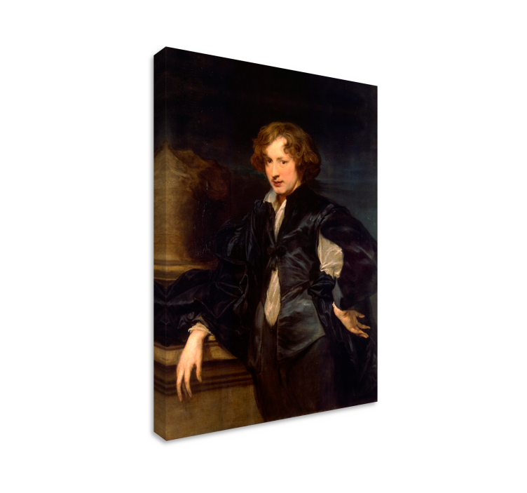 Van Dyck's zelfportret Canvas schilderij  - TenStickers