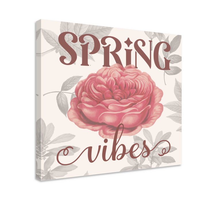 Lente sfeer Canvas schilderij woonkamer - TenStickers