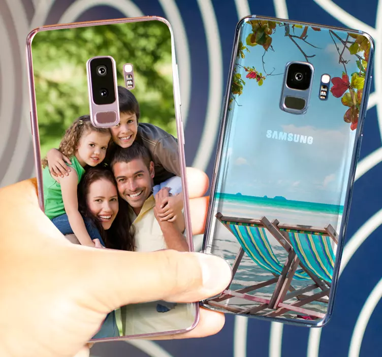 Gepersonaliseerde Samsung stickers - TenStickers