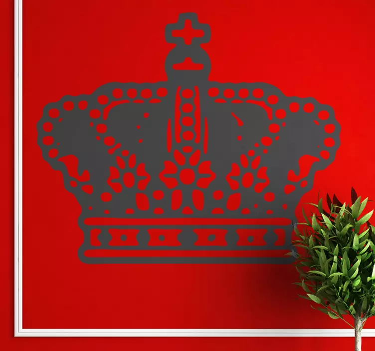 Muursticker Kroon - TenStickers