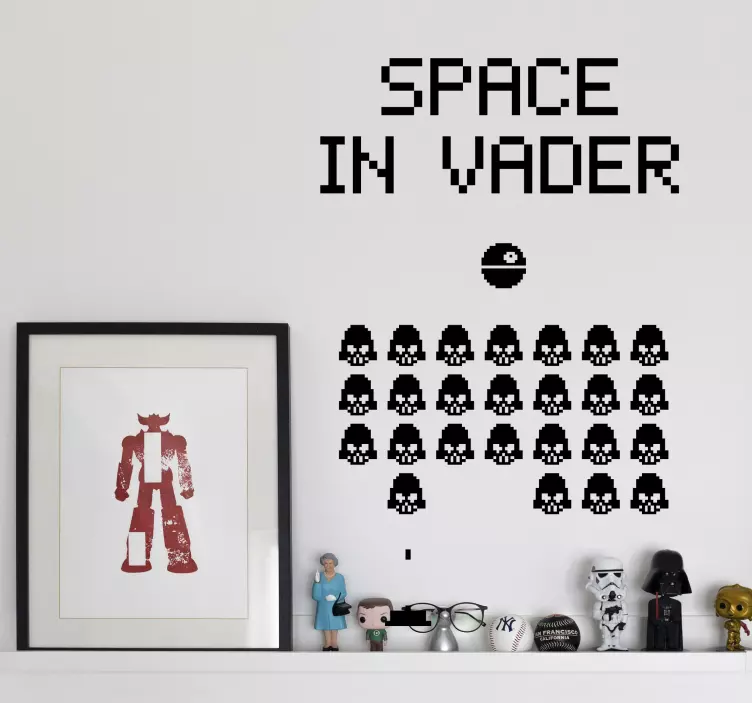 Muursticker Space in Vader - TenStickers