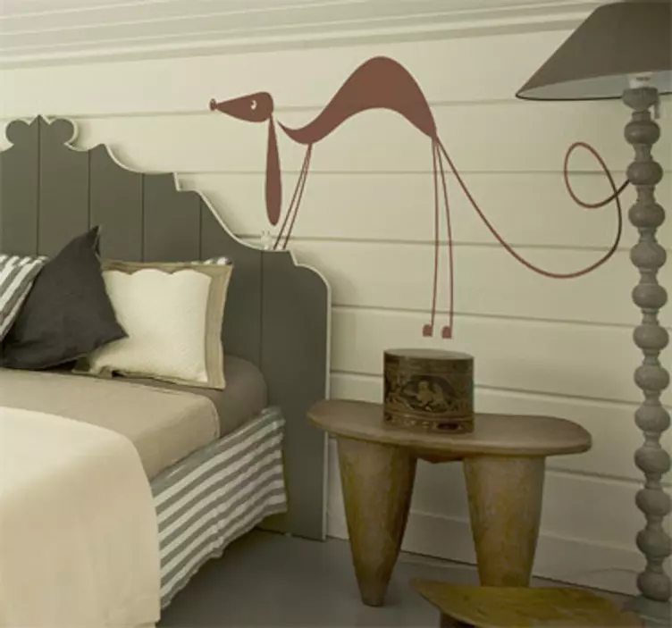 Sticker boze hond - TenStickers