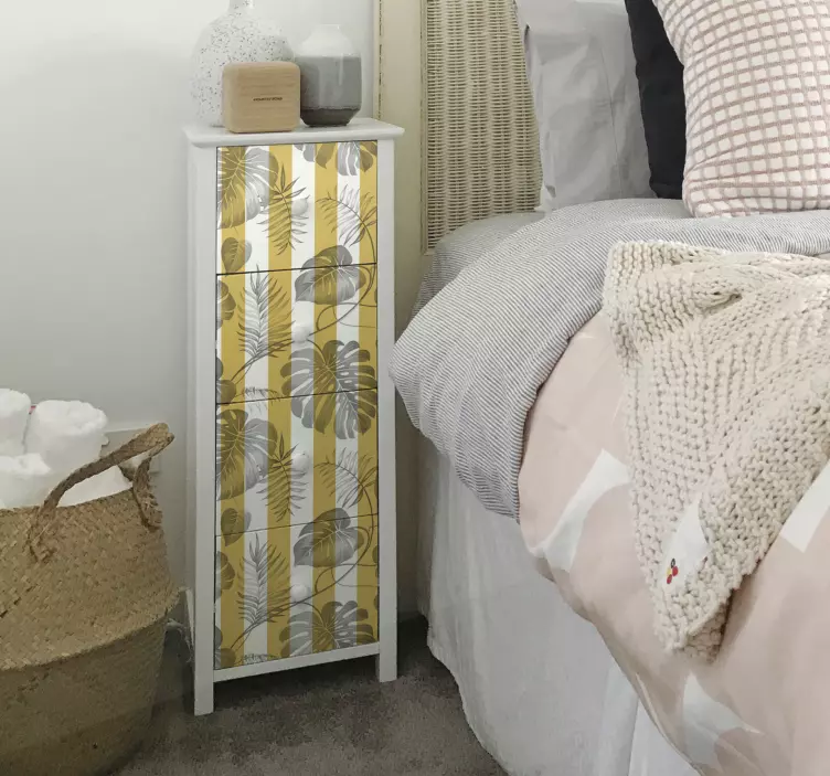 Muurstickers planten Scheufdeur - TenStickers