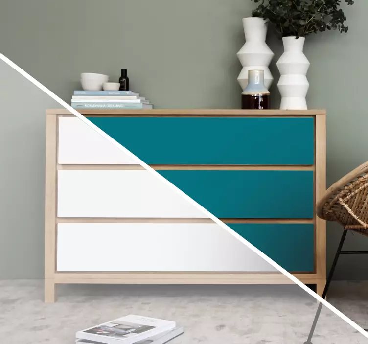 Meubel sticker laden Kallax - TenStickers