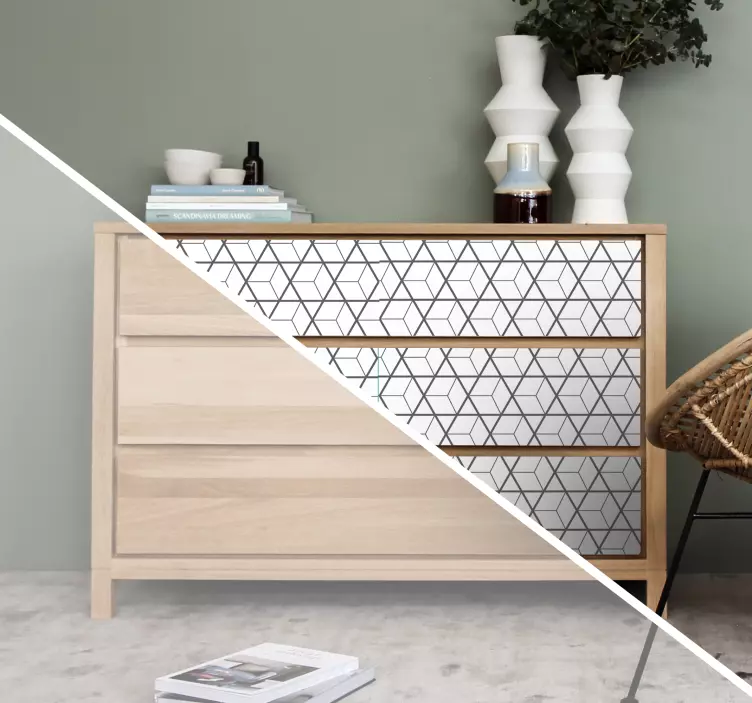 Meubelstickers Scandinavische motieven - TenStickers